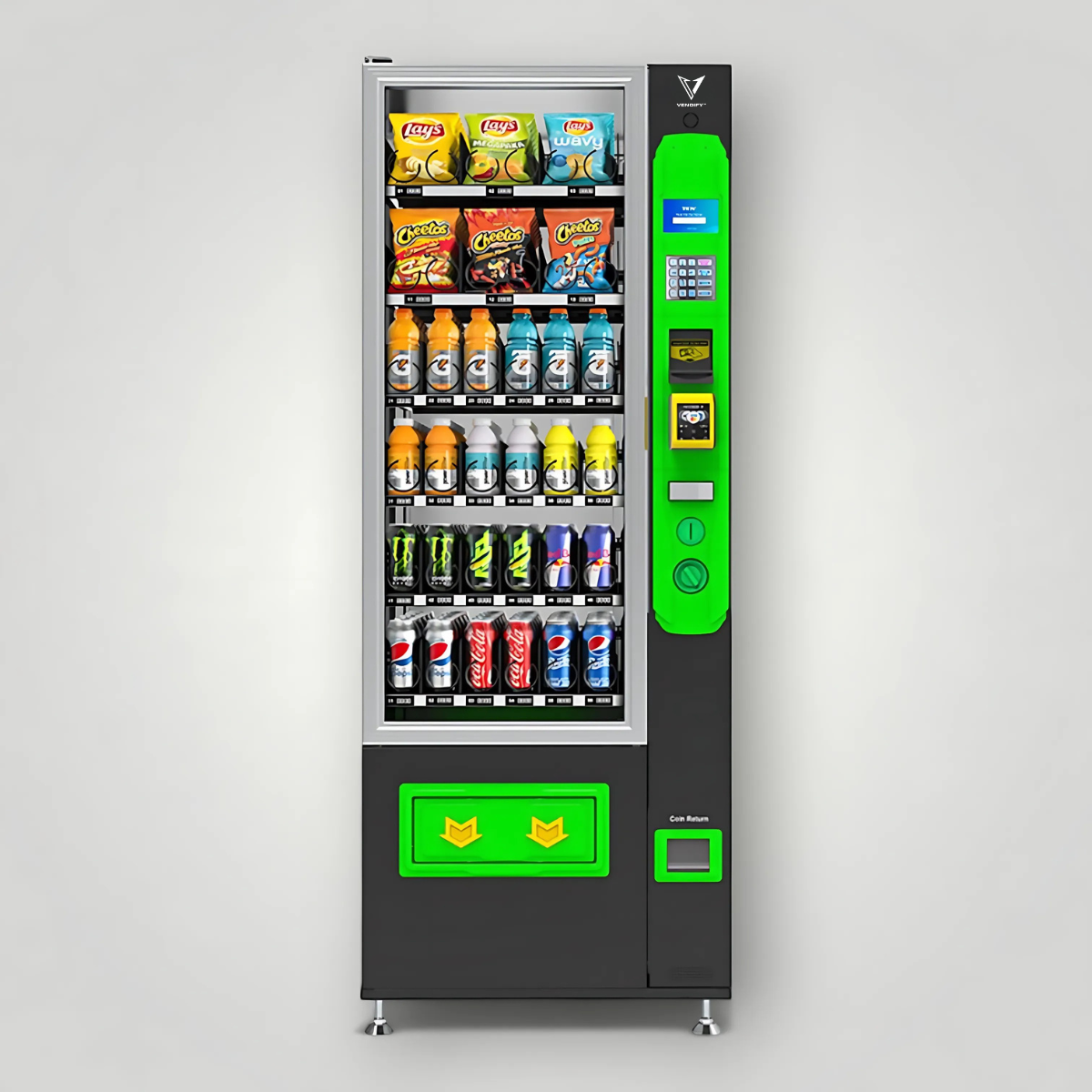 Mach 2.1 - Vending Machine - Snack & Drink Combo