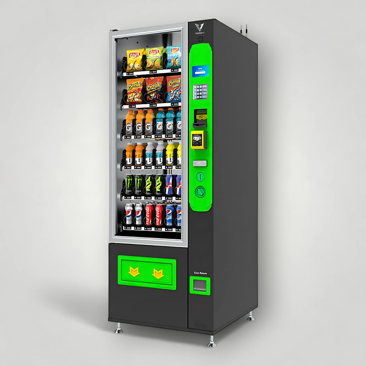 Mach 2.1 - Vending Machine - Snack & Drink Combo