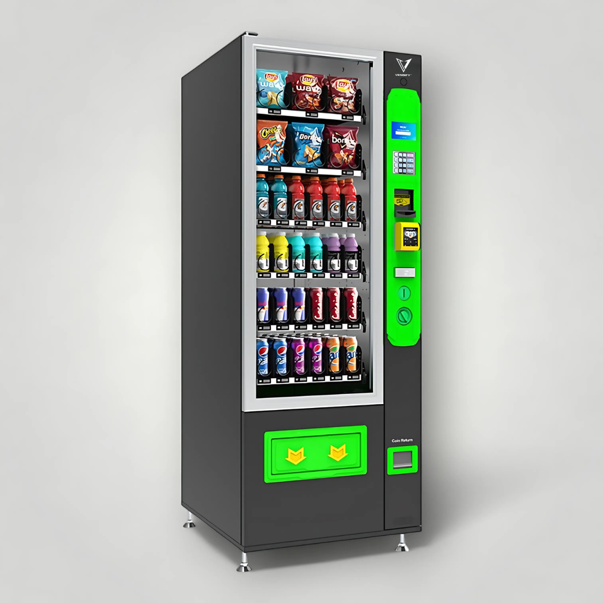 Mach 2.1 - Vending Machine - Snack & Drink Combo