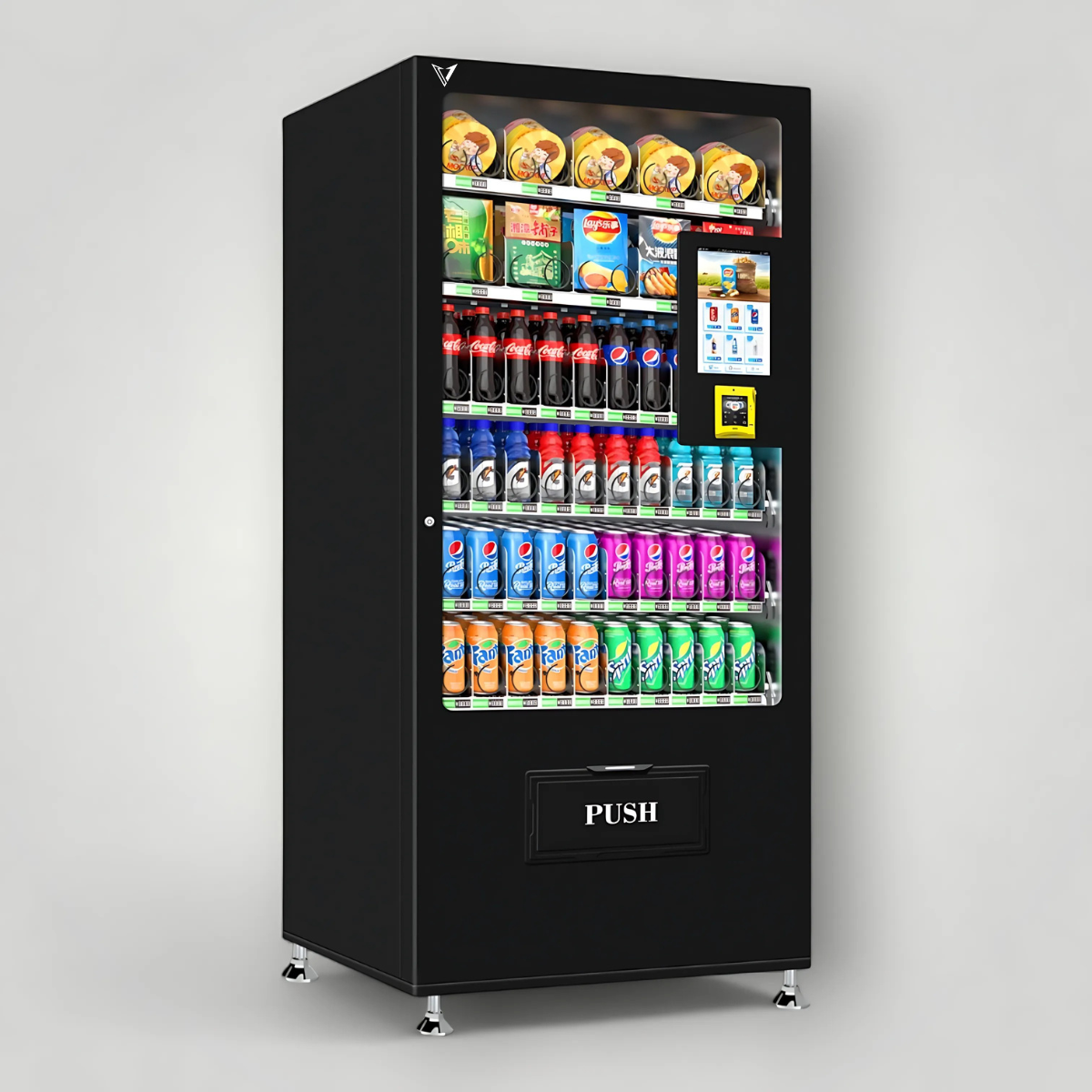 Mach 1.1 - Touch Screen Vending Machine - Snack & Drink Combo