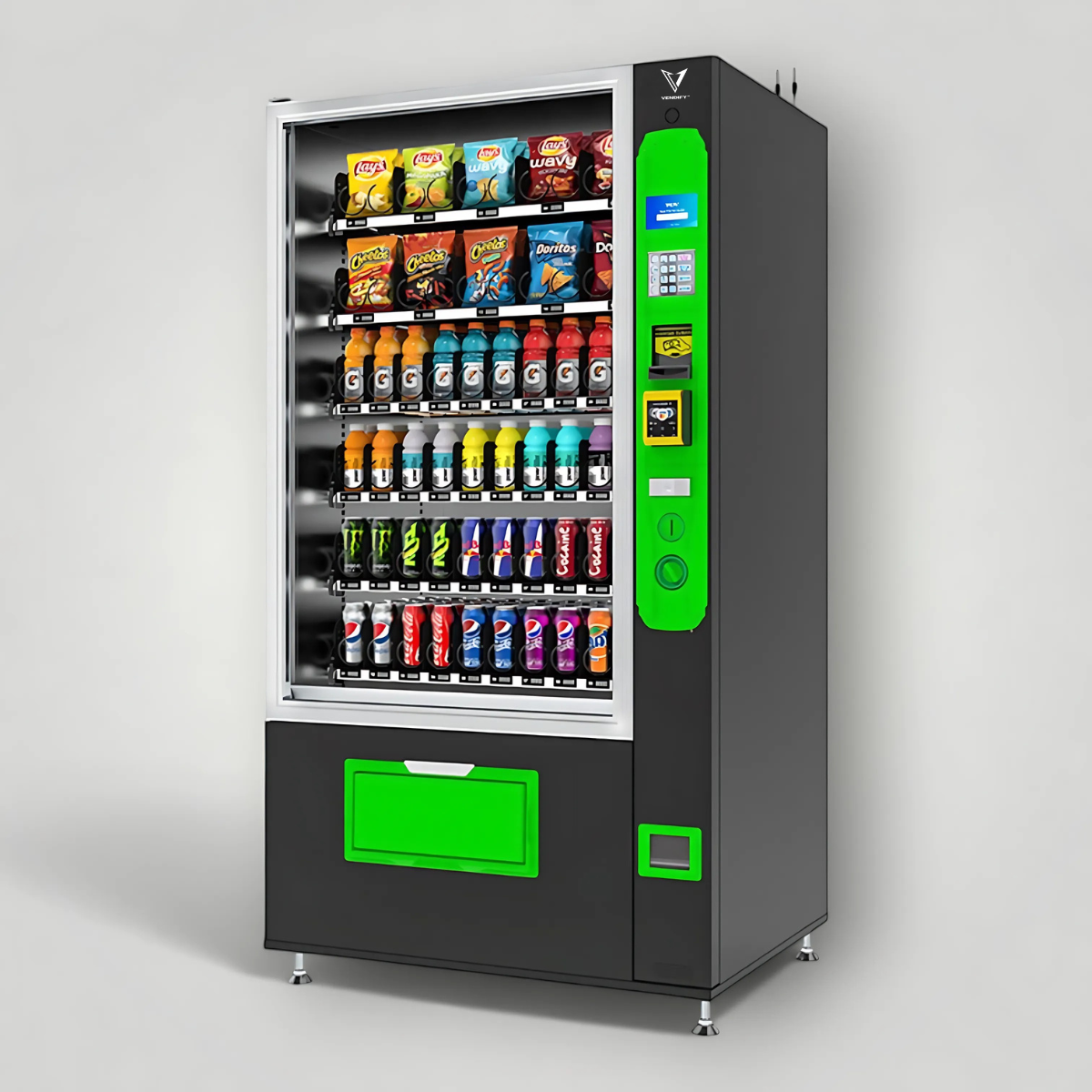 Mach 2.0 - Vending Machine - Snack & Drink Combo