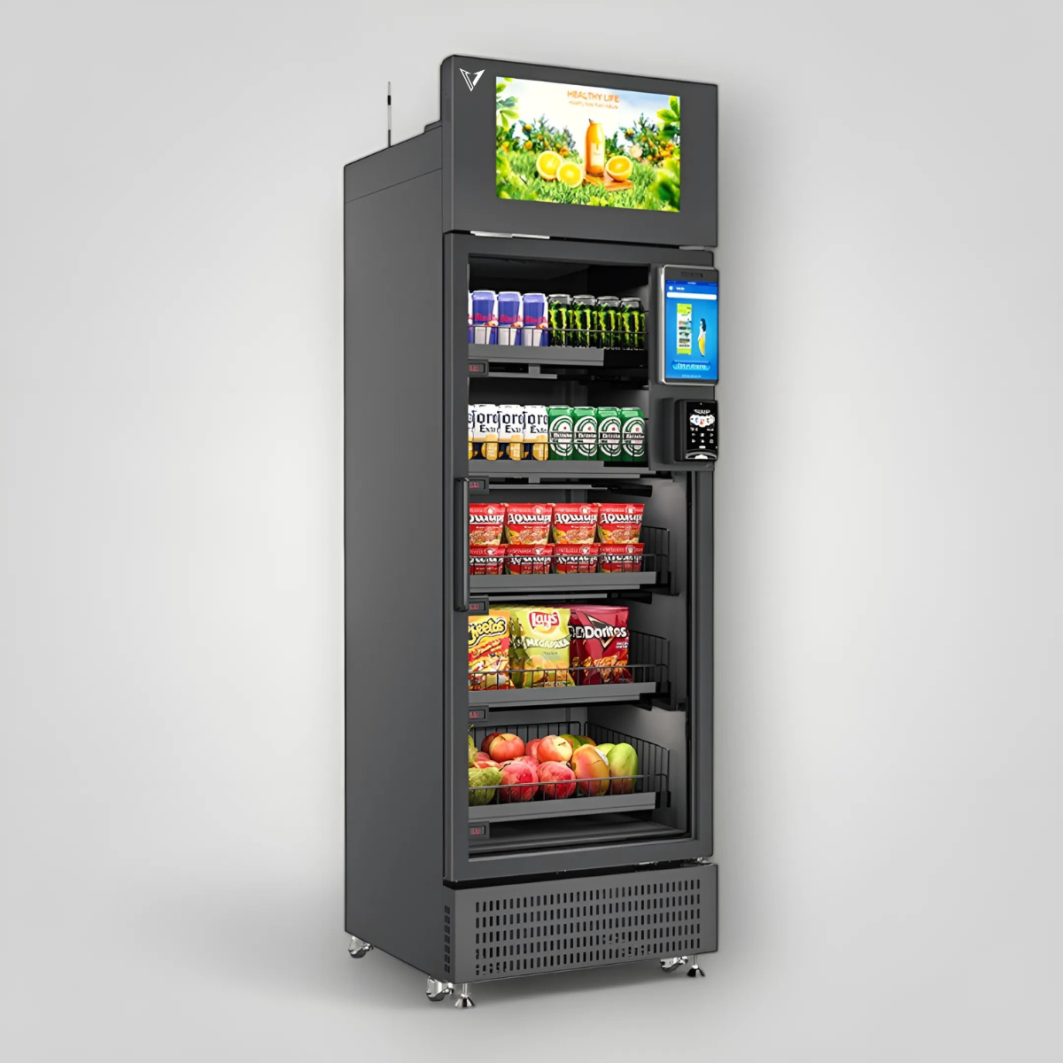 Mach 7.0 - Touch Screen Smart Cooler Vending Machine