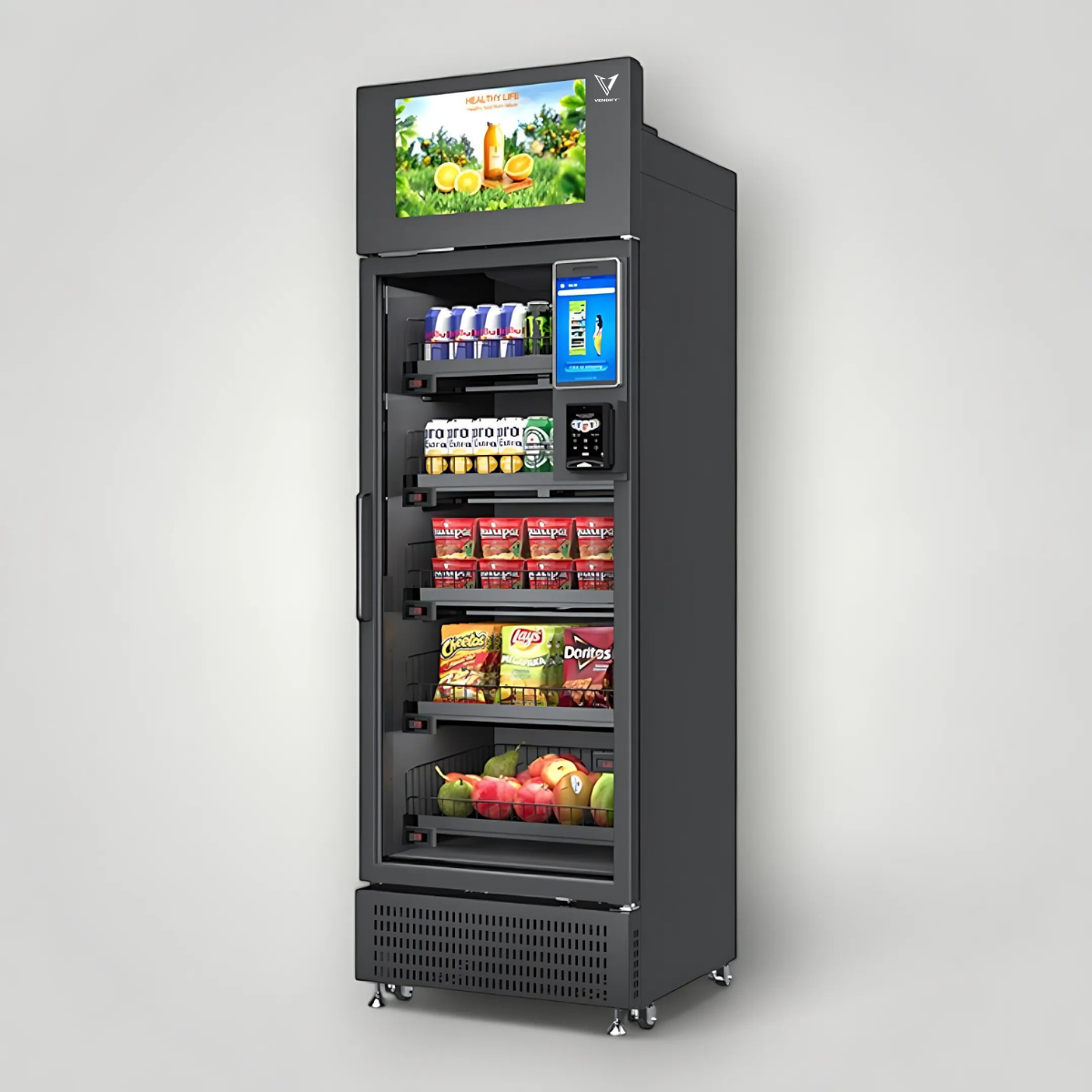 Mach 7.0 - Touch Screen Smart Cooler Vending Machine