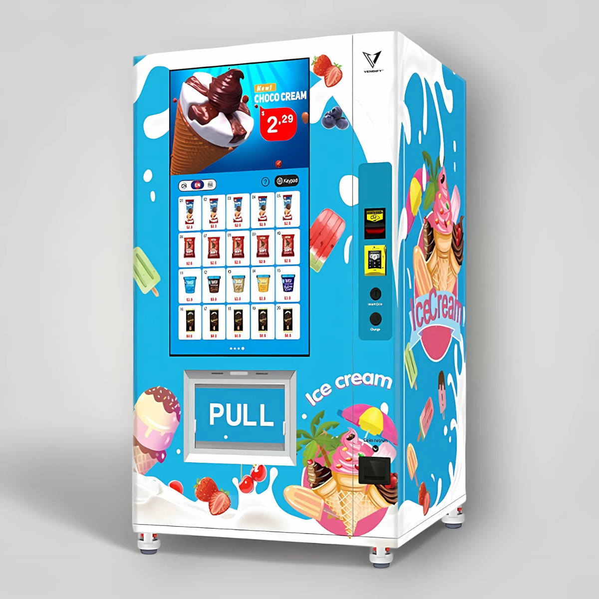 Mach 4.1 - Touch Screen Frozen Vending Machine