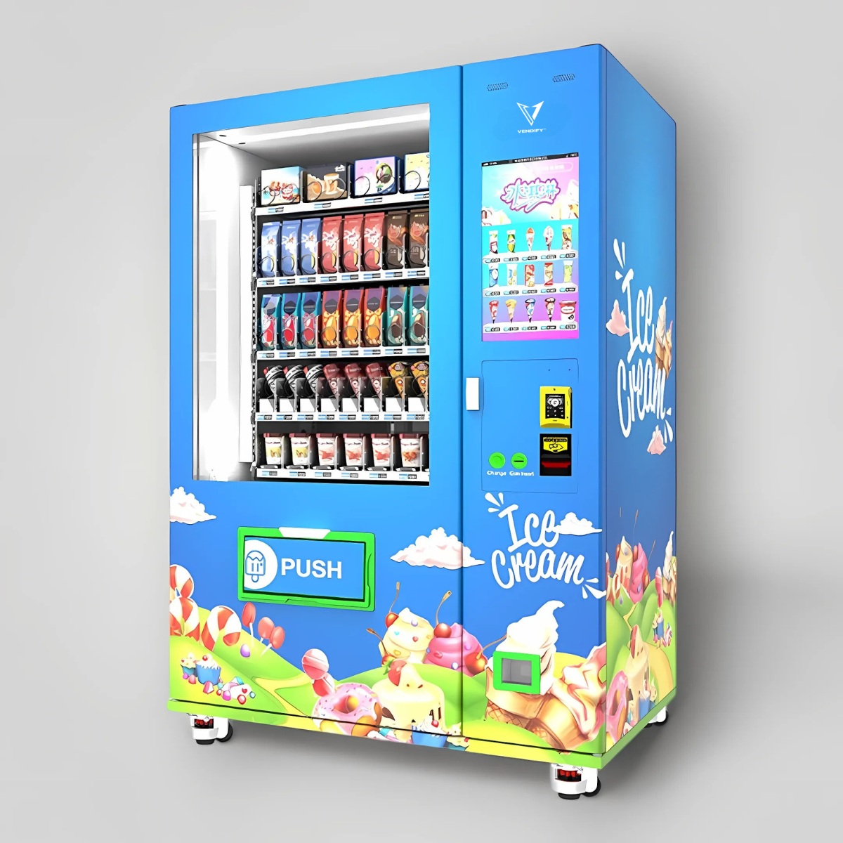 Mach 4.2 - Touch Screen Frozen Vending Machine