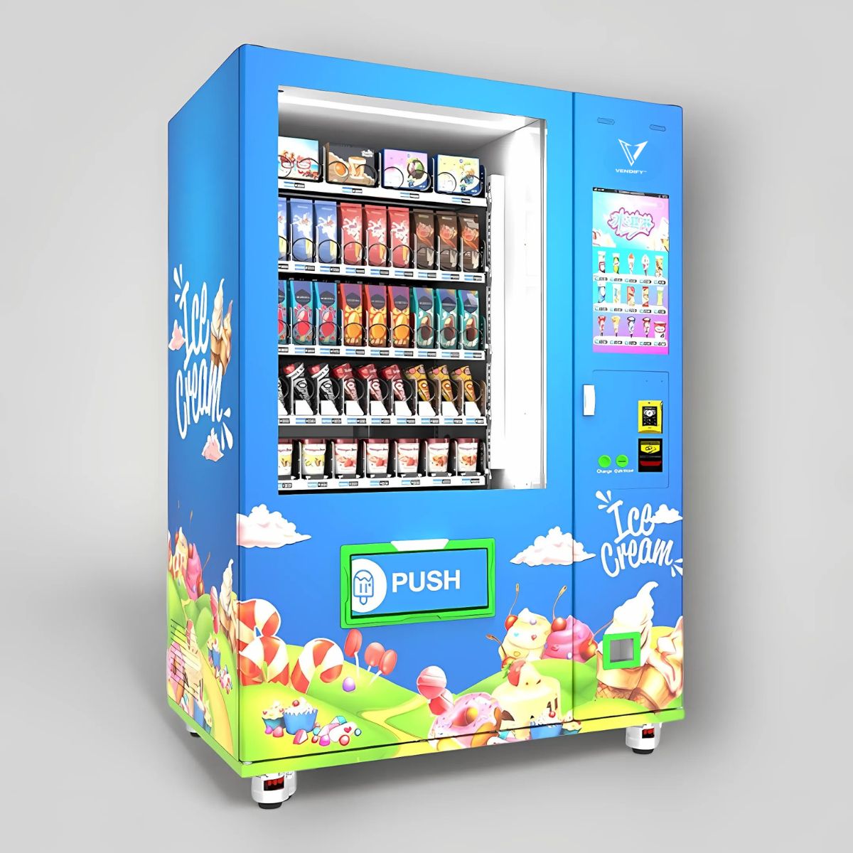 Mach 4.2 - Touch Screen Frozen Vending Machine