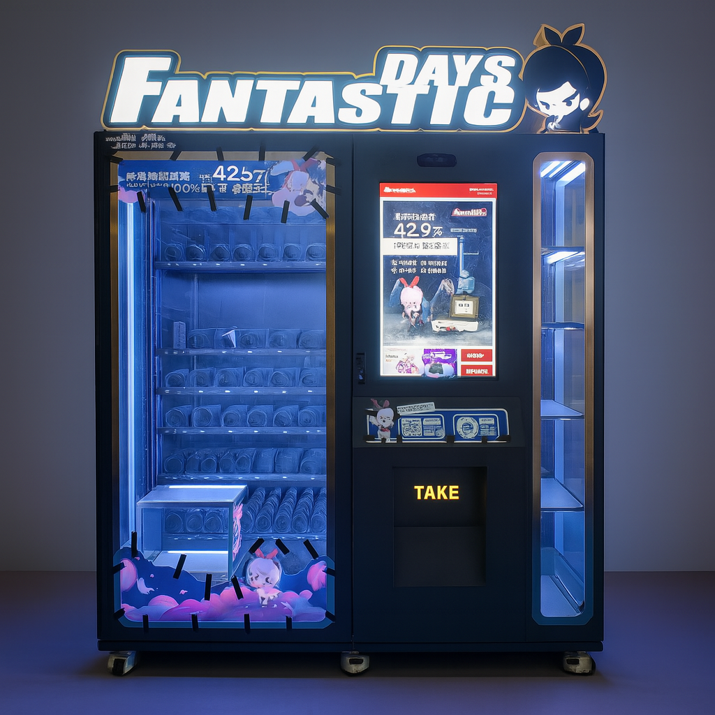 Mach 5 - Touch Screen Smart Toy Vending Machine