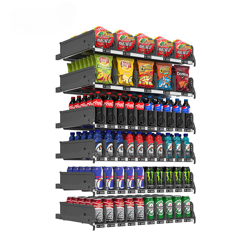 Mach 1.0 - Touch Screen Vending Machine - Snack & Drink Combo
