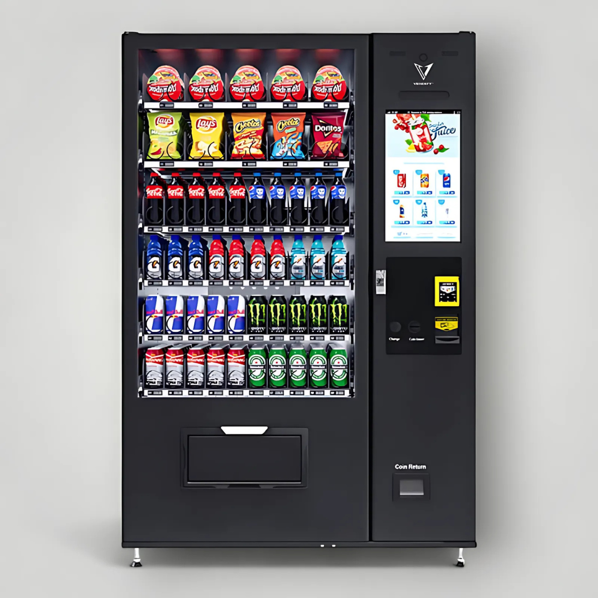 Mach 1.0 - Touch Screen Vending Machine - Snack & Drink Combo