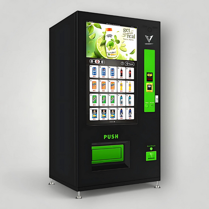 Mach 3.0 - Touch Screen Vending Machine  - Snack & Drink Combo