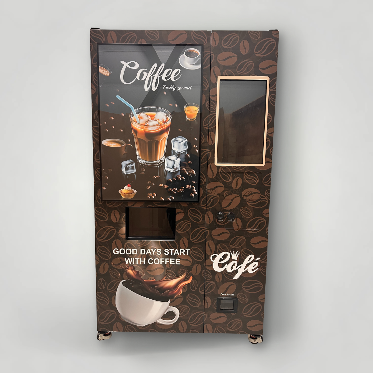 Mach 8.0 - Touch Screen Coffee Vending Machine