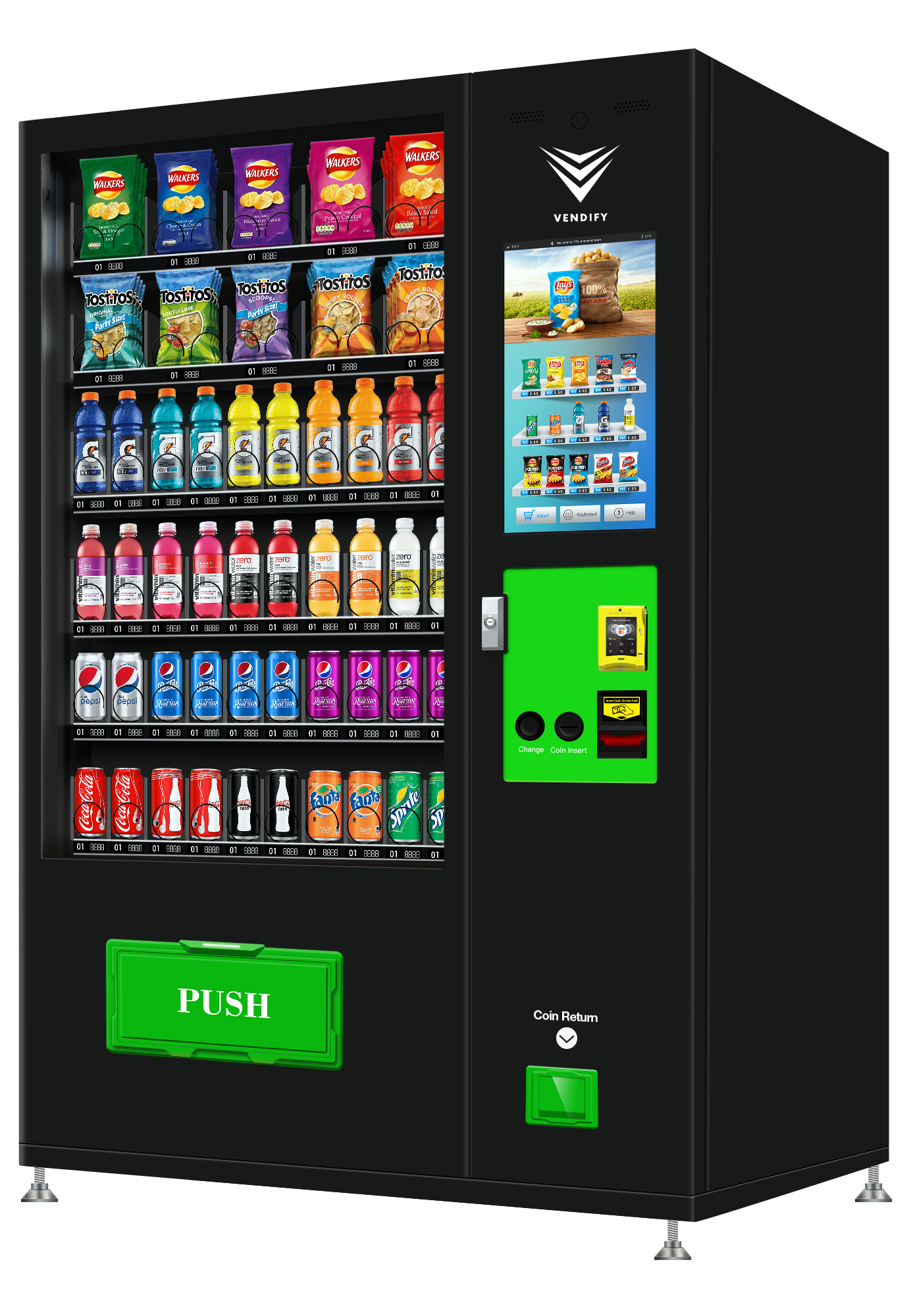 Mach 1.0 - Touch Screen Vending Machine